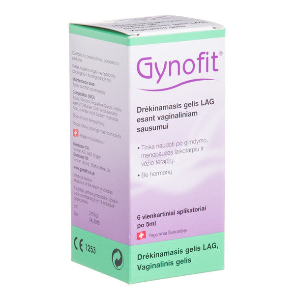 GYNOFIT vaginalinis drėkinamasis gelis