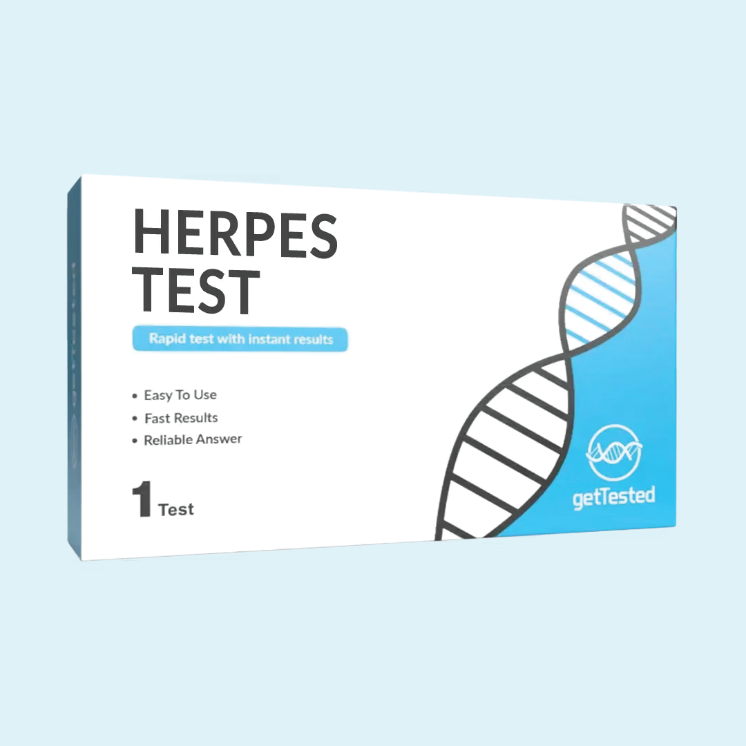 GetTested pūslelinės (HSV-1 ir HSV-2) testas