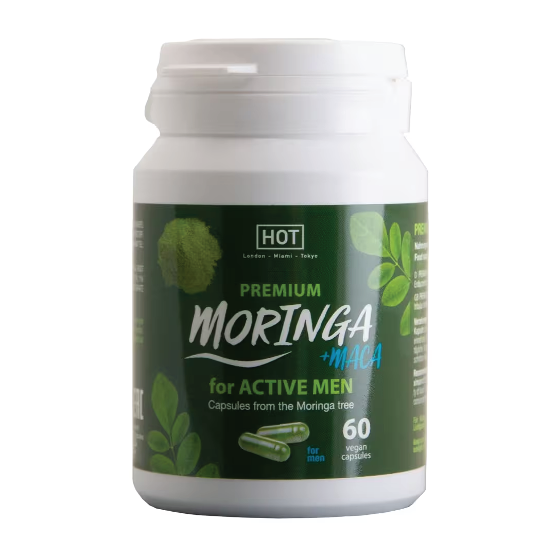 Pure Moringa + Maca Man Power maisto papildas vyrams