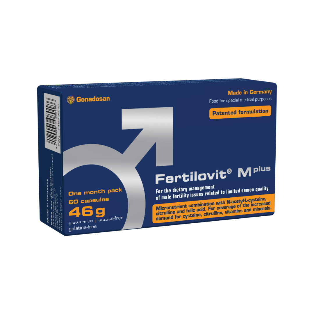 Fertilovit M plus maisto papildas vyrams